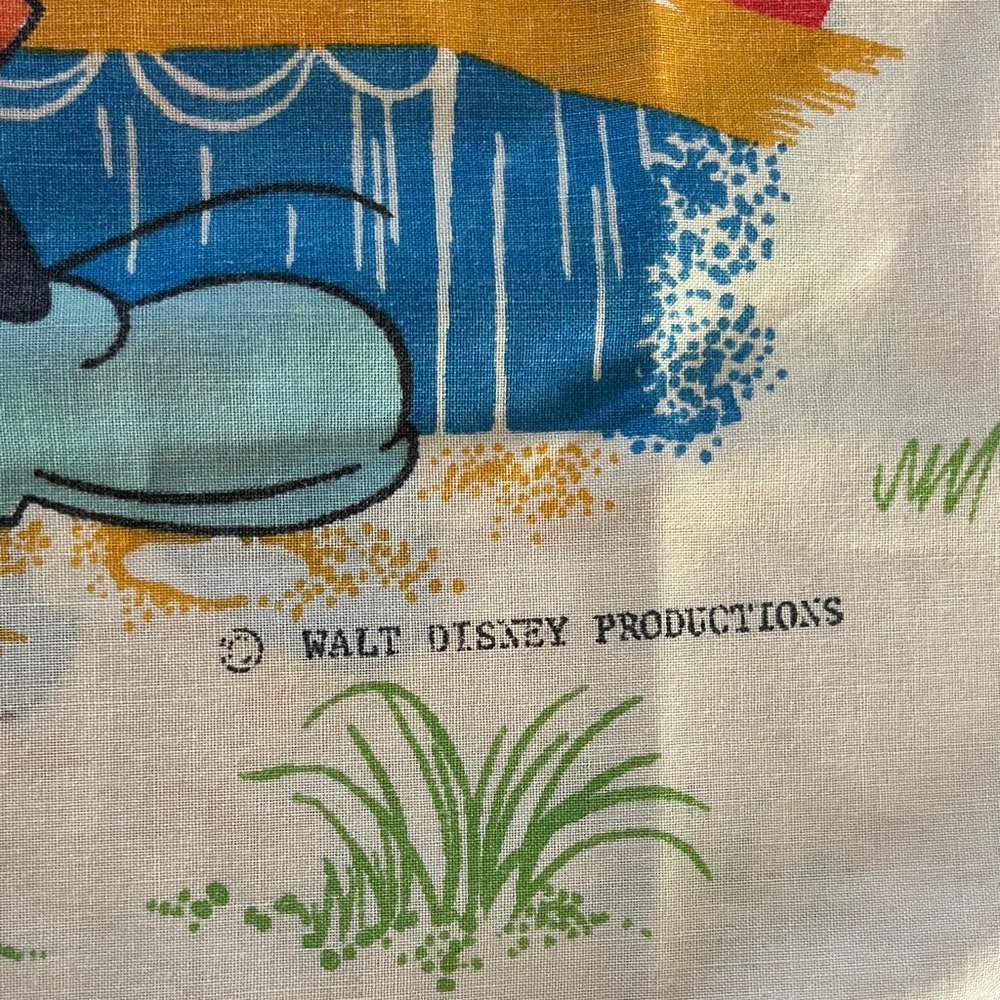 Disney Blue, Yellow and Green Character Print Pillowcase - Picture 2 of 10